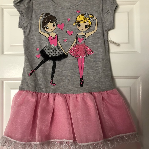 Other - New handcrafted ballerina T-shirt dress size 5.